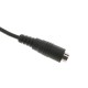 Cable de audio auricular y micrófono minijack 4 pin 3.5mm para macho a hembra de 1m
