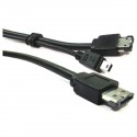 Cable eSATAp o eSATA+USB (M/MiniUSB5pin-BM+eSATA-M) 3m