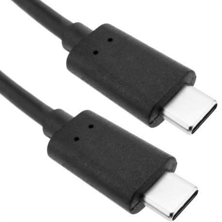 Cable USB 3.1 tipo C macho a macho SuperSpeed 10 Gbps de 1.8 m