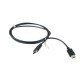 Cable USB 3.1 tipo C macho a microUSB 2.0 tipo B macho de 1m