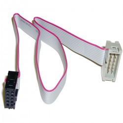 Cable interno IDC10 para puerto USB y serie de 30 cm macho a hembra