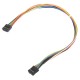 Cable interno IDC10 para puerto USB y serie de 30 cm hembra a hembra