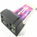 Tarjeta CARDBUS USB 2.0 4-Port (4AH)