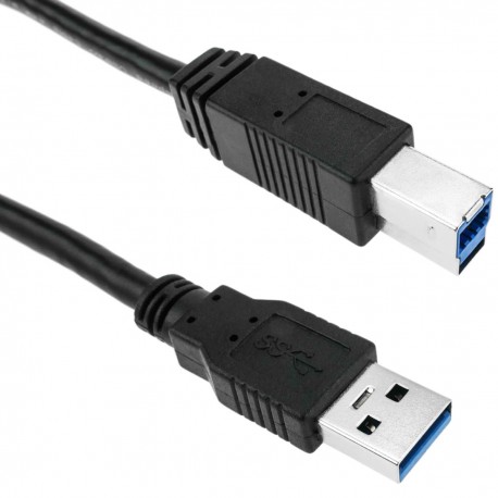 Cable SuperSpeed USB 3.0 AM a BM de 1m