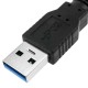 Cable SuperSpeed USB 3.0 AM a BM de 1m