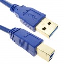 Super Cable USB 3.0 A macho a B macho de 3m