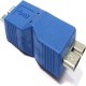Adaptador USB 3.0 (MicroUSB B Macho a MicroUSB B Macho)