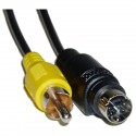 Cable S-VHS 10m (MiniDIN7-M/RCA-M)