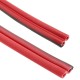 Cable de audio para altavoces rojo y negro de 2x0,75 mm² Bobina de 25m