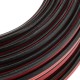 Cable de audio para altavoces rojo y negro de 2x0,75 mm² Bobina de 25m