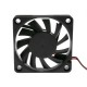 Ventilador de chasis 60x60x10 mm de 12 VDC para caja de ordenador con rodamiento de bolas
