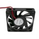 Ventilador de chasis 60x60x10 mm de 12 VDC para caja de ordenador con rodamiento de bolas