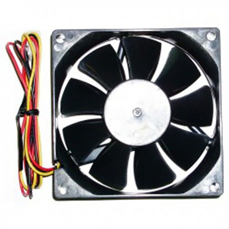 Ventilador de chasis 80x80x20 mm de 12 VDC para caja de ordenador con rodamiento de bolas 2X