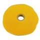 Bobina de cinta adherente de 15mm x 10m de color amarillo
