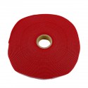 Bobina de cinta adherente de 15mm x 10m de color rojo