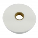 Bobina de cinta adherente de 20mm x 10m de color blanco