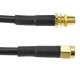 Cable coaxial HDF200 SMA-macho a SMA-hembra 1m