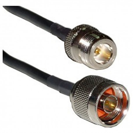 Cable coaxial HDF200 N-macho a N-hembra 5m