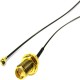 Cable 1.13mm 20cm (U.FL-Macho/rSMA-Hembra)