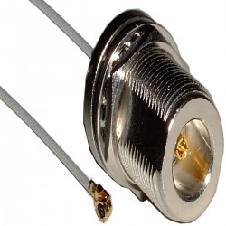 Cable 1.13mm 20cm (U.FL-Macho/N-Hembra)