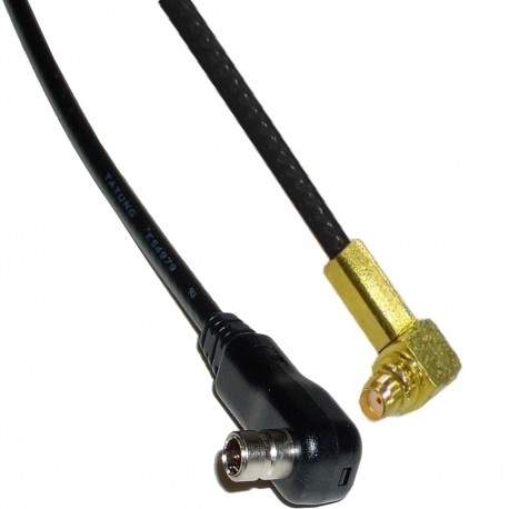 Cable RG-174RF 20cm (MS-151-C-LP-Macho/MMCX-Hembra)