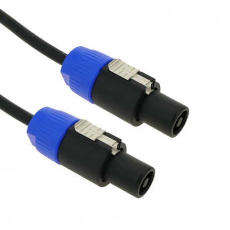 Cable speakon altavoces NL2 2x1.5mm 15GA 3m