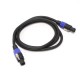 Cable speakon altavoces NL4 4x1.5mm 13GA 3m
