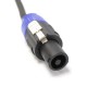 Cable speakon altavoces NL2 2x2.5mm 15GA 5m