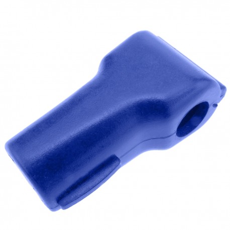 Etiqueta de seguridad para ganchos slatwall o varillas de gafas EAS RF 8.2MHz 10-pack azul 6mm