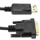 Cable de vídeo DisplayPort macho a DVI-D macho 1 m