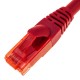 Cable de red ethernet LAN RJ45 UTP 24 AWG Ultra flexible Cat. 6A rojo 50 cm