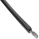 Cable de acero inoxidable de 4 mm. Bobina de 25 m. Recubierto de plástico negro