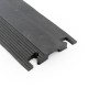 Pasacables de suelo para protección de cables eléctricos de 1 vía 102 x 13.5 cm (2-PACK)