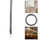 Cable de acero inoxidable de 2,0 mm en bobina de 100 m