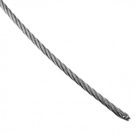 Cable de acero inoxidable de 2,0 mm en bobina de 10 m
