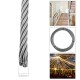 Cable de acero inoxidable de 6,0 mm en bobina de 50 m