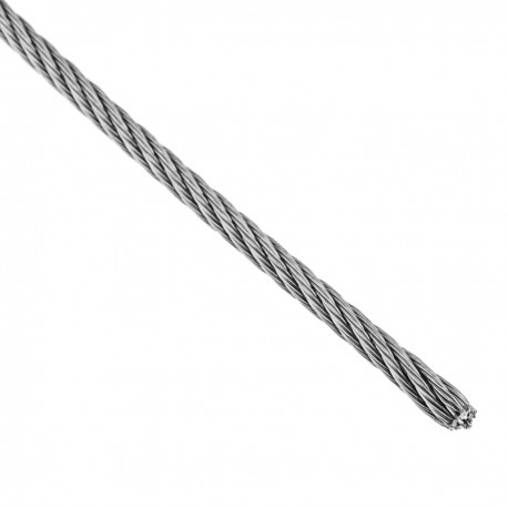 Cable de acero inoxidable de 3,0 mm en bobina de 10 m
