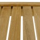 Bandeja para cama 55 x 35 x 4.8 cm plegable de madera de teca certificada