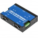 Adaptador USB a RS-422 RS485 VSCOM PRO 2-Port DINRail USB-2COMi PRO