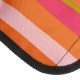 Manta de picnic 150 x 130 cm estampado rayas anchas multicolor