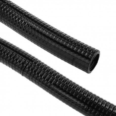Tubo corrugado reforzado PVC M-40 25 m Negro