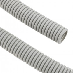 Tubo corrugado LHA M-20 100 m Gris