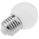 Bombilla LED G45 E27 230VAC 0,5W luz blanco cálido 10 unidades