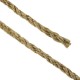 Cuerda retorcida de sisal 3 hebras 30 m x 6 mm natural