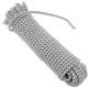 Cuerda elástica con recubrimiento de poliéster 15 m x 6 mm