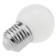 Bombilla LED G45 E27 230VAC 1,5W luz blanco cálido 10 pack