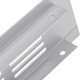 Rejilla de ventilación para zócalo aluminio 250x50mm