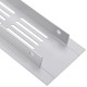Rejilla de ventilación para zócalo aluminio 300x50mm