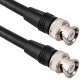 Cable coaxial BNC 6G HD SDI macho a macho de alta calidad 25cm