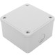 Caja de superficie cuadrada IP44 libre de halógenos LSZH 95x95x60mm
